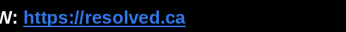 Website resolved.ca